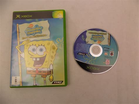 Mint Disc Xbox Original Spongebob Squarepants Battle For Bikini Bottom No Manual Free Postage