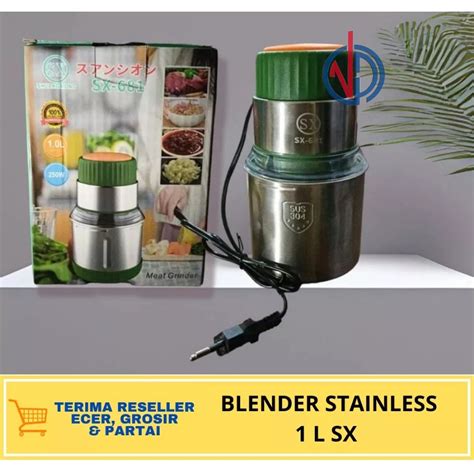 Jual Blender Stainless L Gilingan Daging Elektrik Meat Grinder