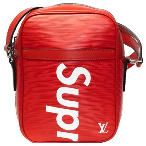 Supreme Louis Vuitton Red Shoulder Bag Danube Rare Pop Up Exclusive New At 1stdibs Supreme