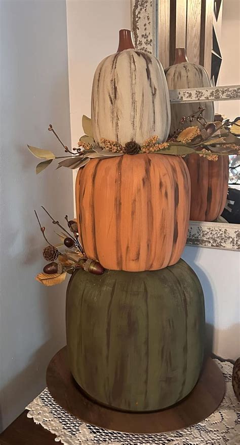 Dollar Tree Diy Stackable Pumpkins