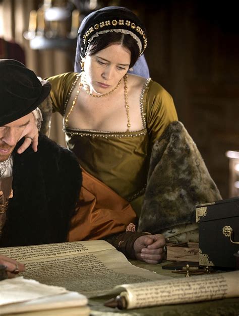 Claire Foy As Anne Boleyn In Wolf Hall Tv Mini Series 2015 History