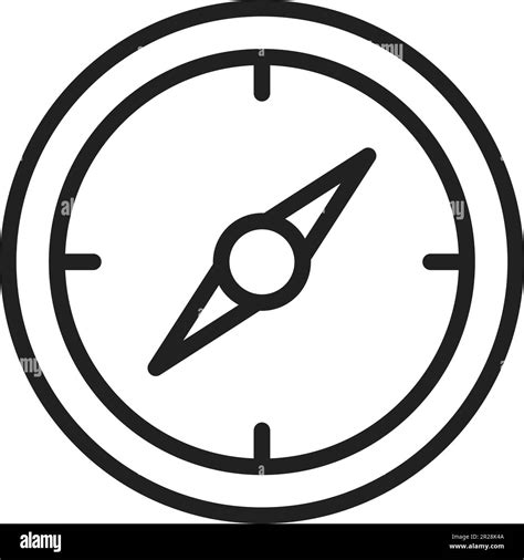 Compass Icon Vector Image Stock Vector Image And Art Alamy