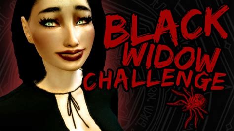 BLACK WIDOW CHALLENGE MINI VERSION THE SIMS 4 MODS YouTube