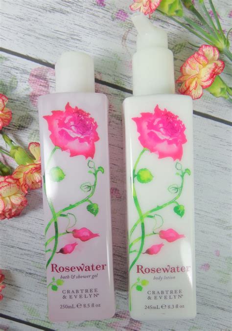 Crabtree & Evelyn Rosewater Bath & Shower Gel / Body Lotion - My ...