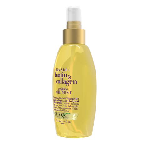 Thick And Full Biotin And Collagen Weightless Oil Mist