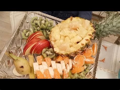 Фруктовая нарезка - YouTube