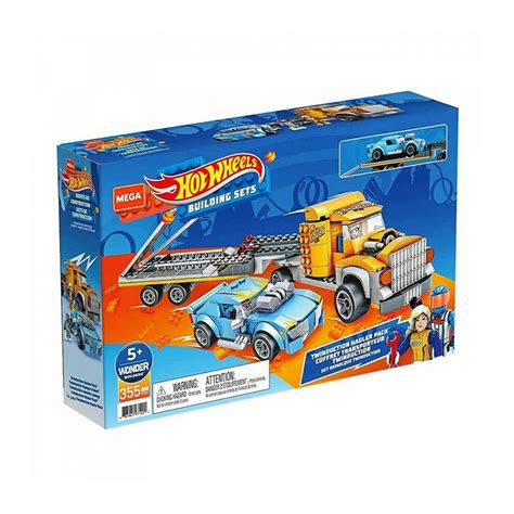 Mega Bloks Τουβλάκια Hot Wheels Twinduction Hauler Pack GYG DoFunDo