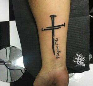 101 Best Nail Cross Tattoo That You Will Have To See To Believe