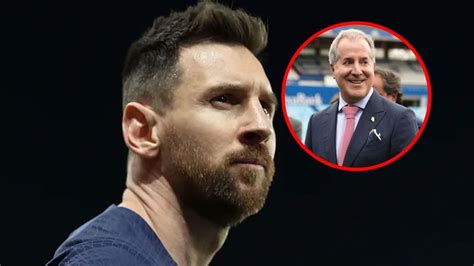 La fuerte revelación del presidente de Inter Miami sobre Lionel Messi y