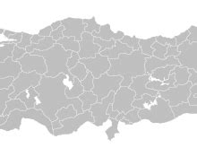 Blank Turkey Maps