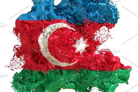 Azerbaijan Flag / Download Wallpapers Azerbaijani Flag 4k Silk Wavy Flags Asian Countries ...