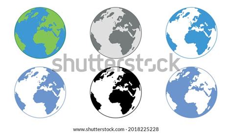 Conjunto De Ilustraciones Vectoriales Del Globo Vector De Stock Libre