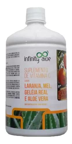 Suco De Babosa Laranja Mel E Geleia Real L Infinity Mercadolivre