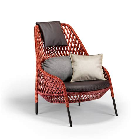 Комплект мягкой мебели для дома из сплетенных нитей