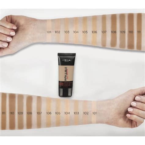 Base De Maquillaje Infallible Pro Matte Loréal Paris Tono 104 Golden