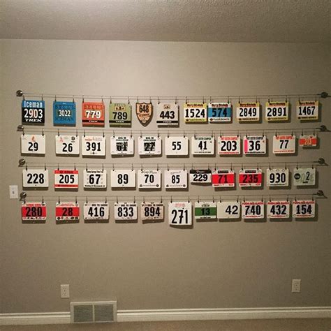 bicycle race number plates