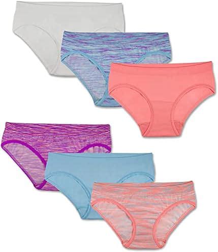 Amazon Fruit Of The Loom Girls Seamless Underwear Multipack Bikinis Bikini Pack