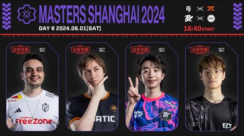 VCT 2024 Masters ShanghaiPlayoffs Day8 FUT EsportsがFNATICに2 1で勝利地域