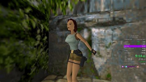 Tomb Raider I Glitchless Speedrun RTA 1 37 04 YouTube