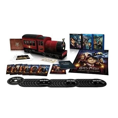 HARRY POTTER INTÉGRALE 8 FILMS EDITION COLLECTOR 4K POUDLARD EXP