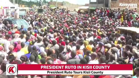 Kenyans Co Ke On Twitter Ruto Promises To Build An Airport For Kisii