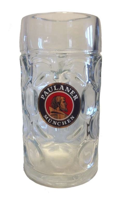 Paulaner German Beer Glass 10 Liter Stein Masskrug Oktoberfest