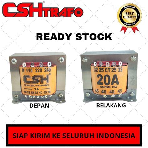 Trafo Kotak Csh Best Quality Tembaga Murni A Ct V Trafo Kecil