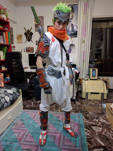 Young Genji Cosplay Overwatch Cosplay Amino