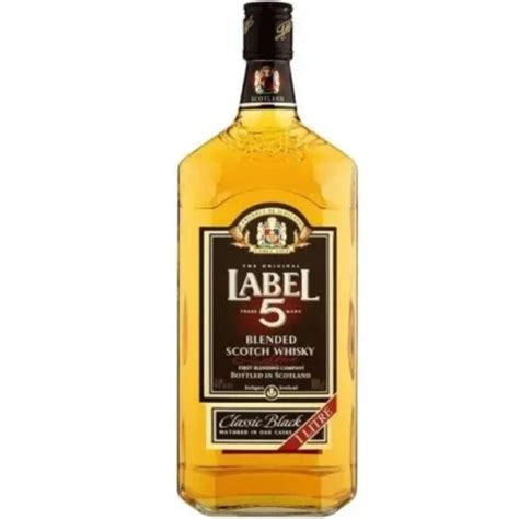 Label 5 Blended Scotch Whisky 1 LITRE – TheFoodBev