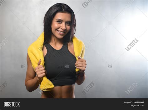 Sexy Brunette Fitness Image Photo Free Trial Bigstock