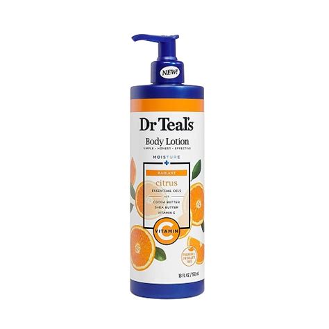 Dr Teals Citrus Essential Oil Body Lotion 532ml