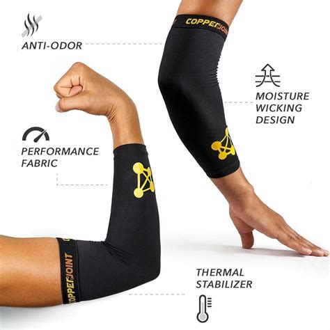 Copperjoint Copper Infused Compression Elbow Sleeve High Performance