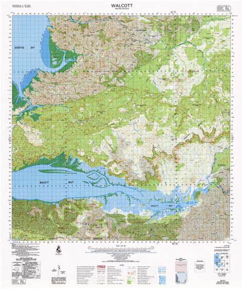 Buy 3865 Walcott 1100k Topographic Map