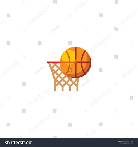 Isolated Basketball Emoji Icon Emoticon Vector Stock Vector (Royalty ...