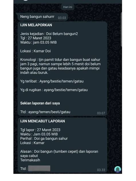 8 Chat Bangunin Pacar Sahur Ini Bikin Senyum Sendiri Hot Liputan6