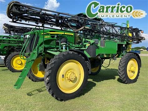 Sold 2009 John Deere 4830 Chemical Applicators Sprayers Self