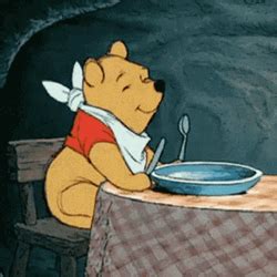 Hungry Excited Winnie The Pooh Gifdb