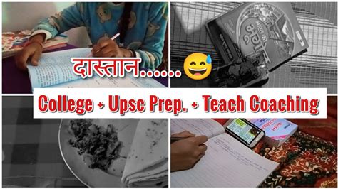 📚a Day In My Life As Upsc Aspirant And College Student Upsc Study