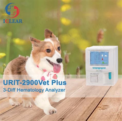 Urit 2900vet Plus 30 T H 21 Parameters Vet 3 Part Auto Blood Hematology