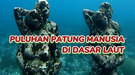 Liburan Gili Trawangan Patung Manusia Di Dasar Laut Gili Meno