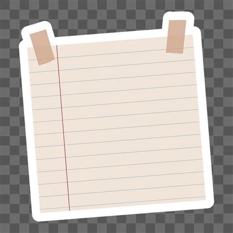 Nude Pink Lined Notepaper Journal Free Vector