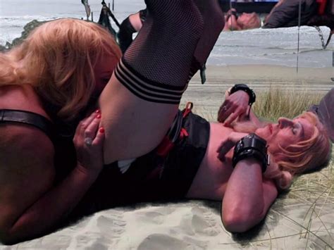 Mrs Samantha Rimmed By Her Slave Tgirl Marina Dutch Shemale Massage Porn Xhamster