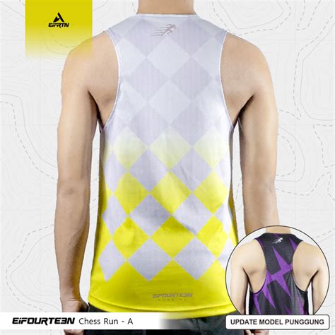 Jual Eifrtn Baju Kaos Jersey Tanktop Singlet Olahraga Running Lari