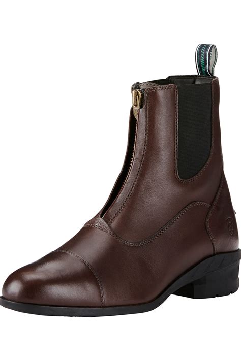 Ariat Heritage Iv Zip Short Riding Boots Light Brown The Drillshed