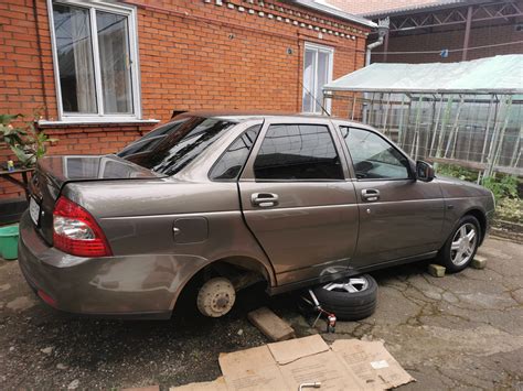 Первые работы с машиной — Lada Приора седан, 1,6 л, 2015 года | своими ...