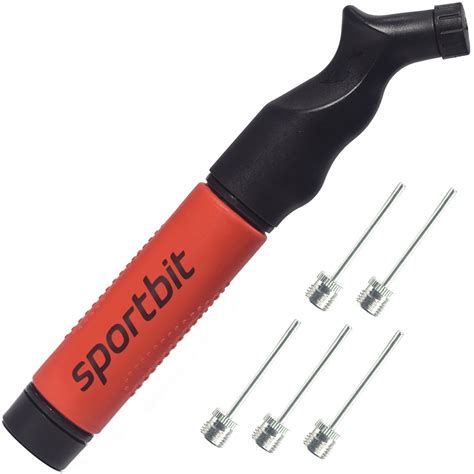 Sportbit Ball Pump Portable And Inflates Fast With Pushandpull Inflating