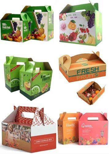 Fruit Vegetable Packing Corrugated Boxes At Best Price In New Delhi