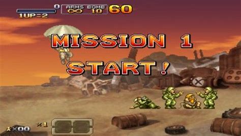 Screenshot Of Metal Slug XX PSP 2010 MobyGames