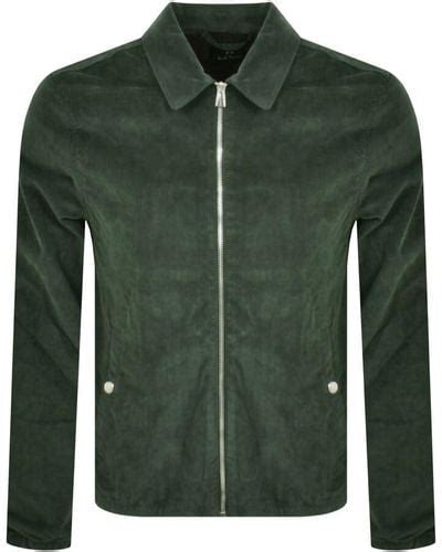 Green Paul Smith Jackets For Men Lyst Uk