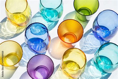 Colorful glasses Stock Photo | Adobe Stock